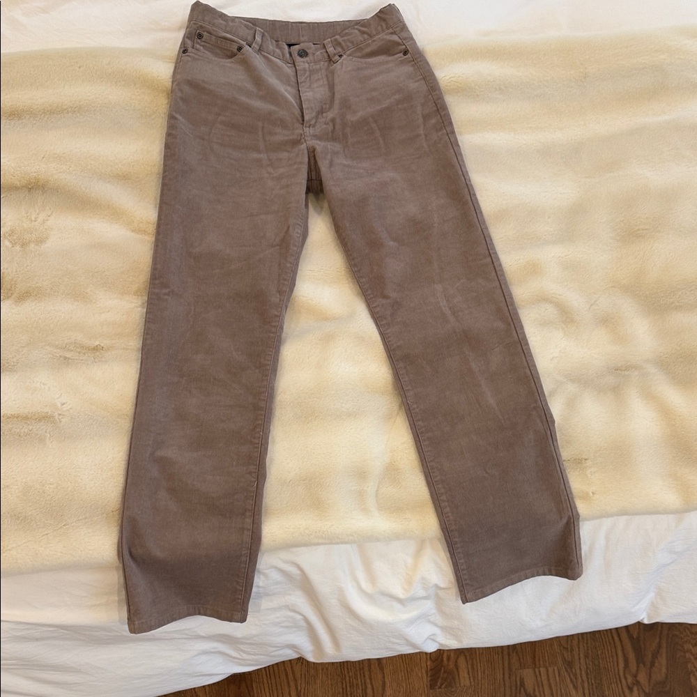 Janie and Jack Tan Corduroy Pants